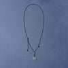 SALE E PEPE Tanabata Special Series Sterling Silver Embrace Braided Necklace SEP-SP04N32-YIN Silver